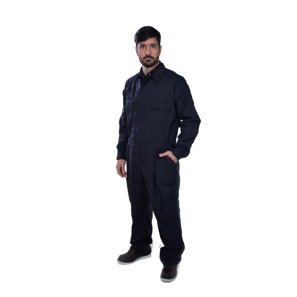Imagen - MAMELUCO BILVEX IGNIFUGO AZUL NAVY 4.5 OZ SIN REFLECTIVOS