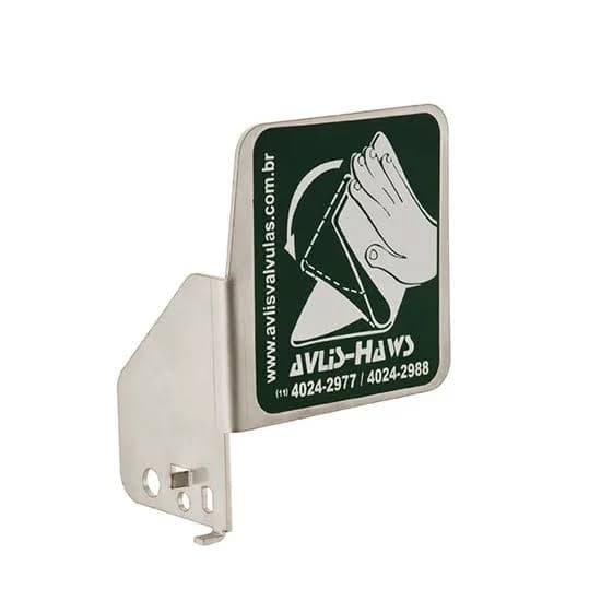 Imagen - PALANCA EMPUJE PARA ACCIONAMIENTO DE LAVAOJOS ACERO INOX. AR-49.00